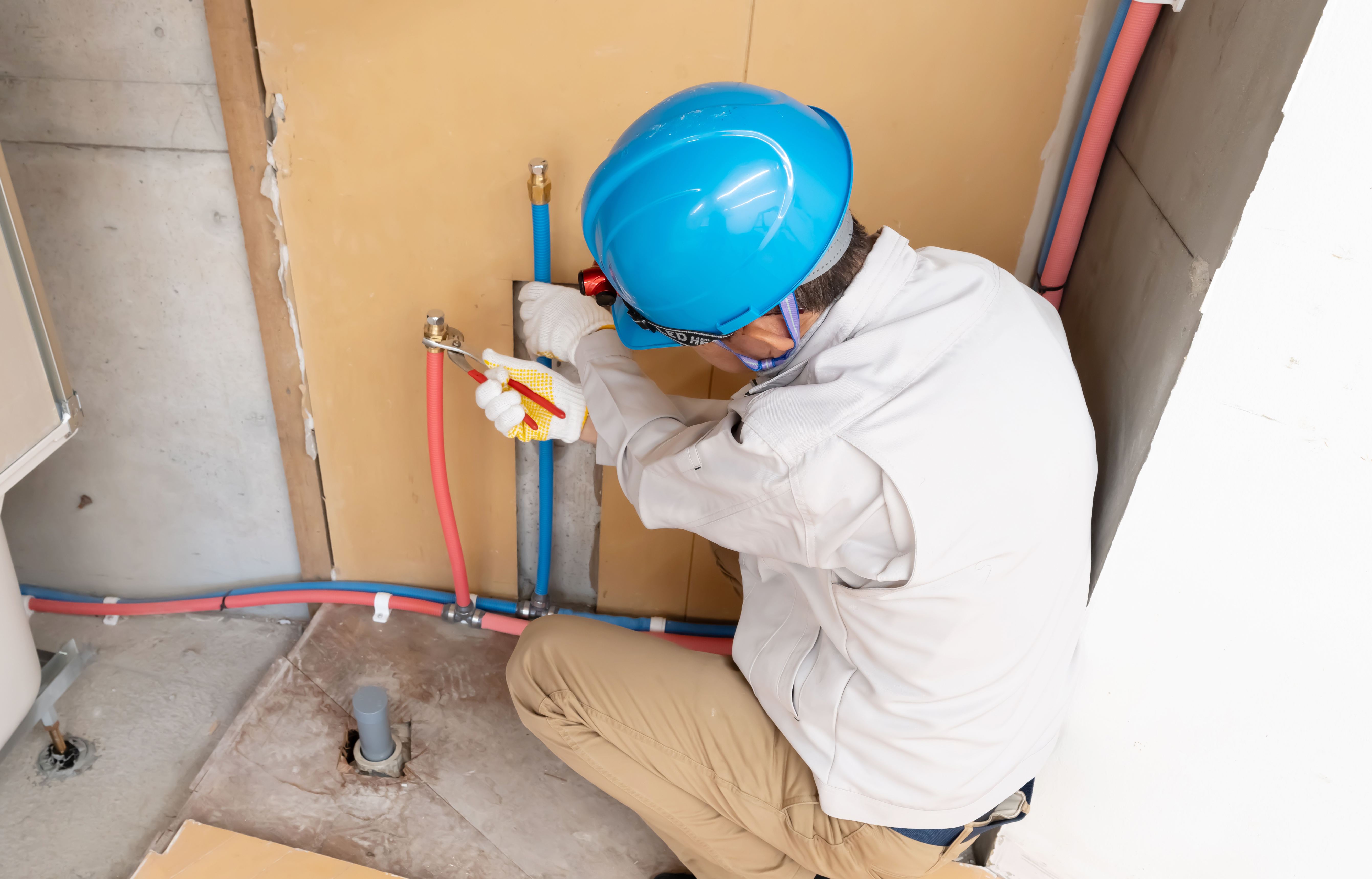 エコキュート工事見積もり後の施工のイメージ